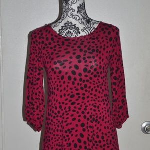 Cute Pink and Black Dress NWT